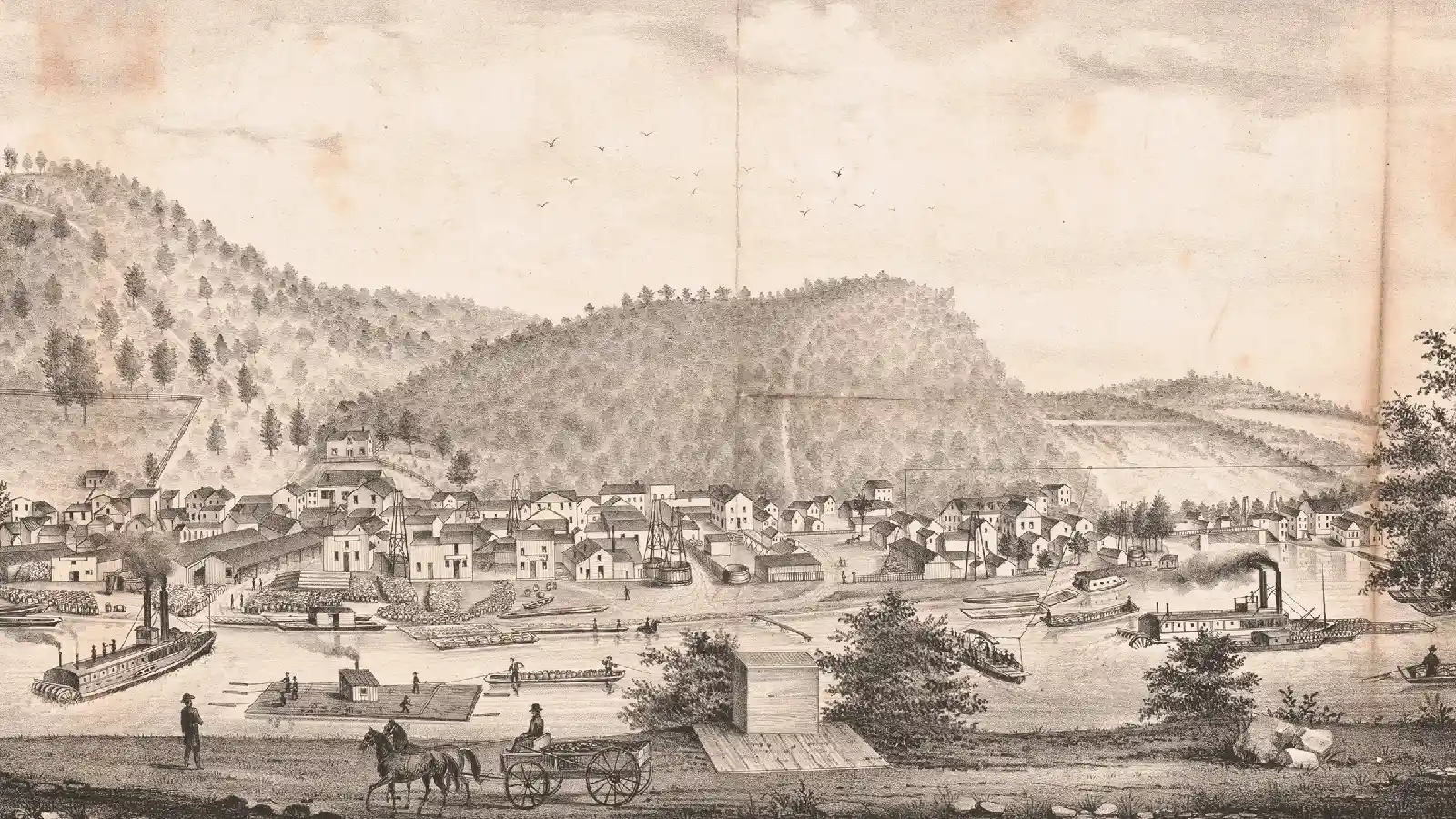 Life in Oil City: 1865 Boomtown Growth & Business Surge